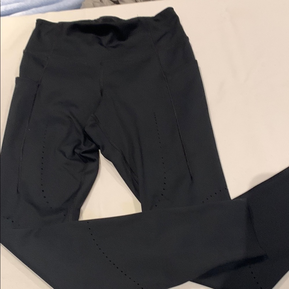 Brooks Run Happy Black Athletic Leggings